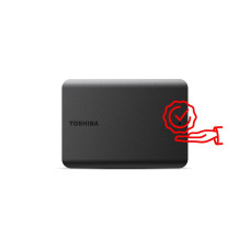 Запам’ятовувальний пристрій на жорстких дисках HDD USB3 1TB EXT. 2.5" BLACK HDTB510EK3AA TOSHIBA