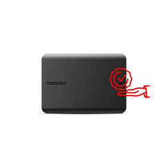 Запам’ятовувальний пристрій на жорстких дисках HDD USB3 1TB EXT. 2.5" BLACK HDTB510EK3AA TOSHIBA