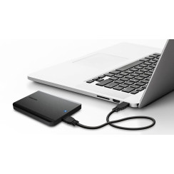 Запам’ятовувальний пристрій на жорстких дисках HDD USB3 1TB EXT. 2.5" BLACK HDTB510EK3AA TOSHIBA