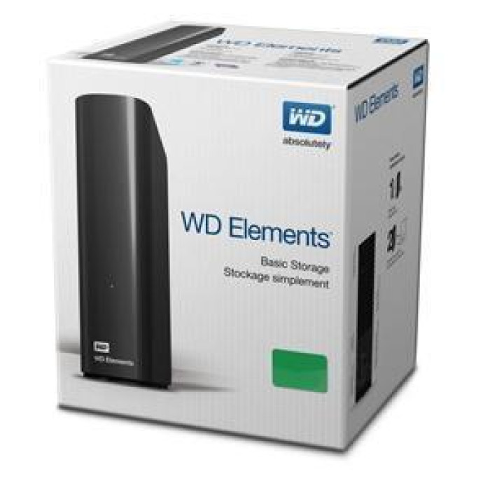 Жорсткий накопичувач 10TB EXT. 3.5" WDBWLG0100HBK-EESN WDC
