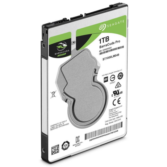Запам’ятовувальний пристрій на жорстких дисках (HDD) SATA2.5" 1TB 7200RPM 128MB ST1000LM049 SEAGATE