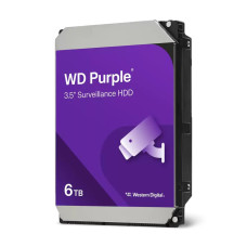 Запам’ятовувальний пристрій на жорстких дисках (HDD) SATA 6TB 6GB/S 256MB PURPLE WD64PURZ WDC