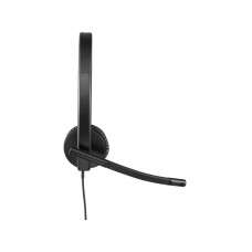 Головні дротові навушники накладні з вбудованим мікрофоном LOGITECH H570e Corded Stereo USB Headset (Teams version) - BLACK - EMEA28-935 - USB-A