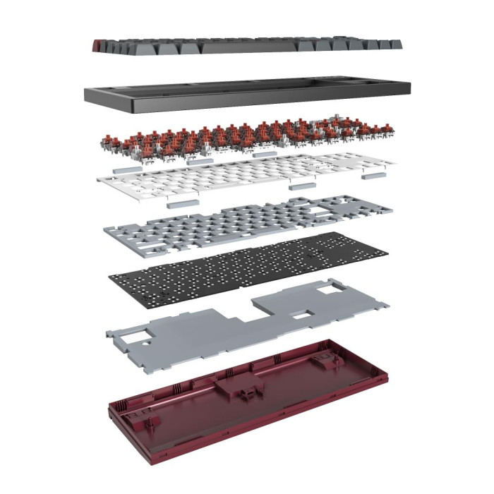 Клавіатура USB TKL DB MK87DB MONTECH