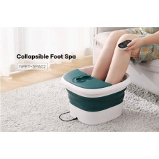 Спа-масажер NAIPO Foot Spa Massager для ніг з підігрівом, вібрацією та функцієюмасажу Шиатцу з дістанційним керуванням, колір Green; модель - NPFT-SPA02