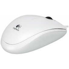Миша Logitech B100 White (910-003360)