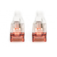 Патч-корд DIGITUS CAT 6 S-FTP, 5м, AWG 27/7, LSZH, сірий DK-1644-050