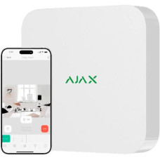 Ajax NVR (16ch) (8EU) ASP white мережевий відеореєстратор