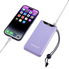 Портативний зарядний пристрій USB 10000MAH QC3.0 PURPLE F10000 7332033 INTENSO