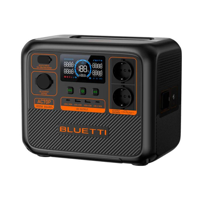 Портативна зарядна станція 1000W AC70P BLUETTI