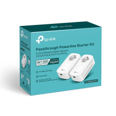 Гігабітний Powerline адаптер з вбудованою розеткою , TL-PA8010PKIT TP-LINK