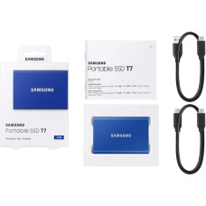 Твердотільний запам’ятовувальний пристрій накопичувач (SSD) USB3.1 1TB EXT. T7 MU-PC1T0H/WW SAMSUNG