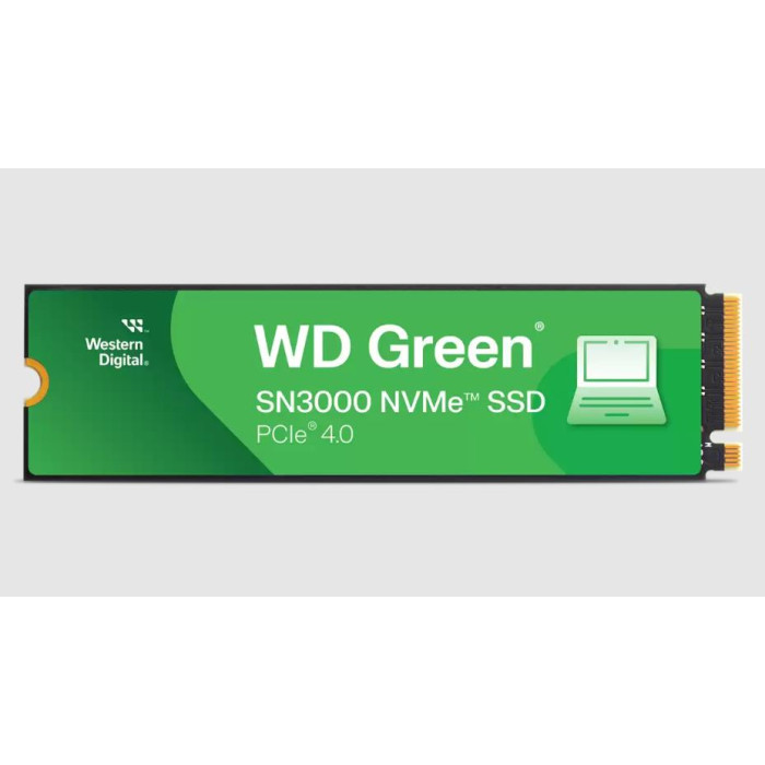 Твердотільний запам’ятовувальний пристрій накопичувач (SSD) G4 M.2 NVME 500GB GREEN SN3000 WDS500G4G0E WDC