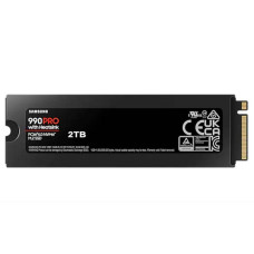 Твердотільний запам’ятовувальний пристрій накопичувач (SSD) G4 M.2 NVME 2TB W/HS 990 PRO MZ-V9P2T0CW SAMSUNG