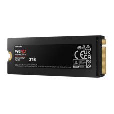 Твердотільний запам’ятовувальний пристрій накопичувач (SSD) G4 M.2 NVME 2TB W/HS 990 PRO MZ-V9P2T0GW SAMSUNG
