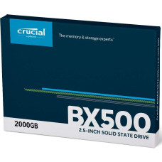 Твердотільний запам’ятовувальний пристрій накопичувач SSD SATA2.5" 2TB BX500 CT2000BX500SSD1 CRUCIAL