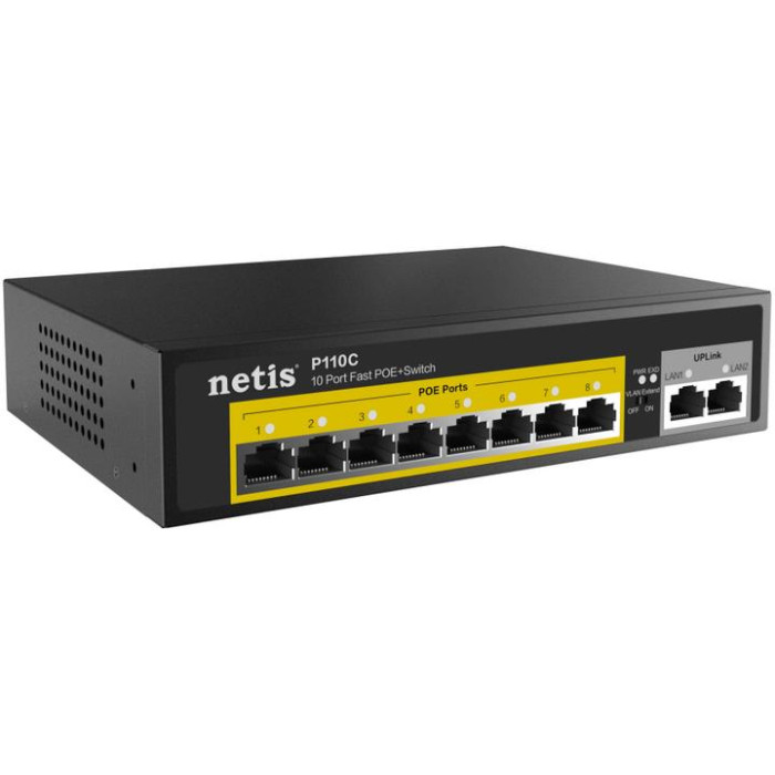 Мережевий комутатор Ethernet P110C NETIS