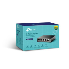 5-портовий настільний комутатор з 4 РоЕ+ портами, TL-SG1005LP