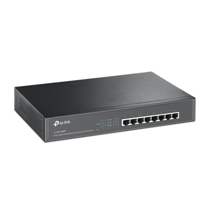 16 портовий настільний / стієчний свитч з 8 портами PoE +, TL-SG1008MP TP-LINK
