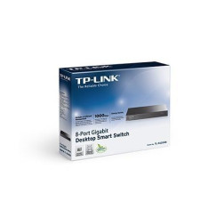 Комутатор керований, мережеве обладнання, SG2008 TP-LINK