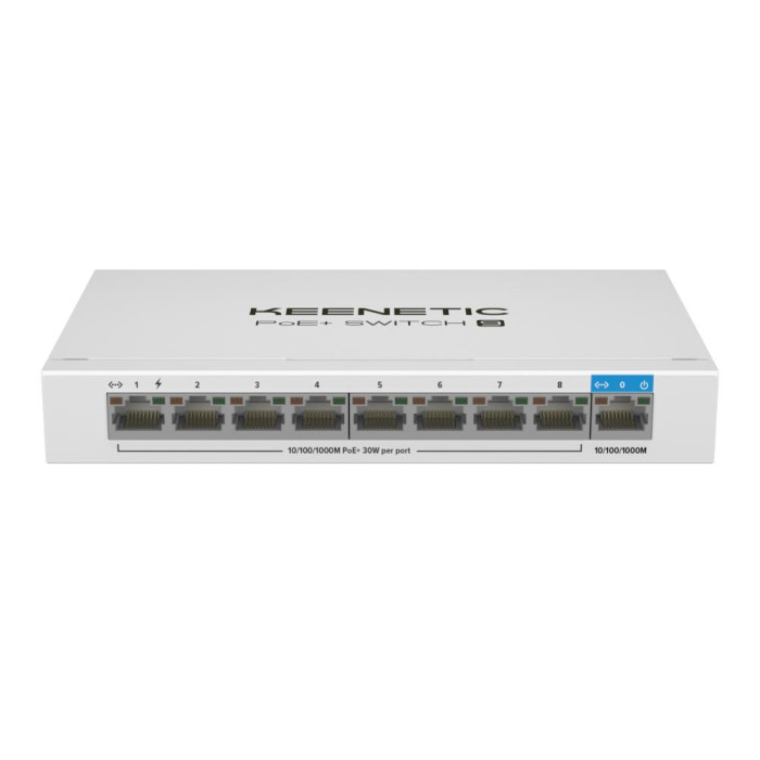 Комутатор Keenetic PoE+ Switch 9 (KN-4710)
