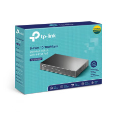 Комутатор не керований, мережеве обладнання, TL-SF1008P TP-LINK
