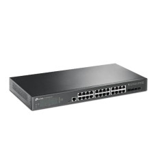 Комутатор JetStream Gigabit L2+ із блоком живлення UPS, TL-SG3428X-UPS TP-LINK
