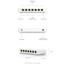 Мережевий комутатор Ethernet USW-ULTRA-210W UBIQUITI