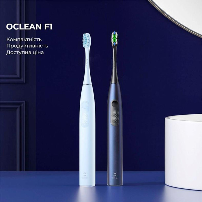 Електрична зубна щітка Oclean F1 – синя