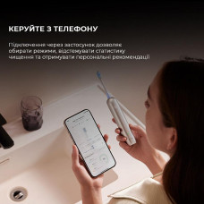 Електрична зубна щітка Mova Fresh Pro Sliver (ATB15A-SIL)