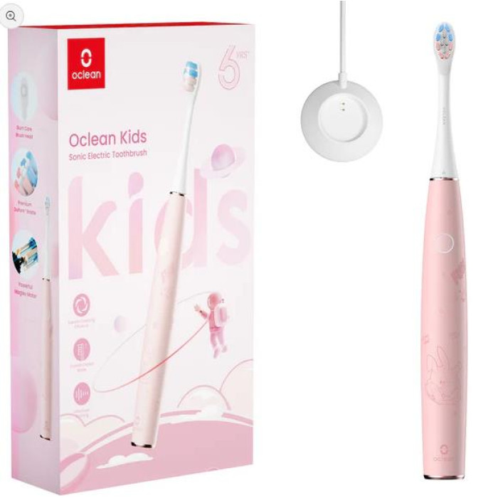 Електрична зубна щітка дитяча Oclean Kids Electric Toothbrush Pink - рожева