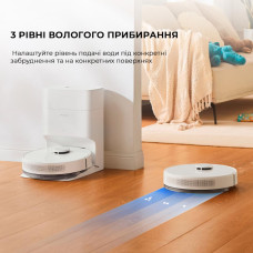 Робот-пилосос  Dreame Bot D10 Plus Gen 2 White (RLD32GD)