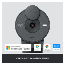 ВЕБ-камера LOGITECH Brio 305 WEBCAM - GRAPHITE - USB - EMEA-914