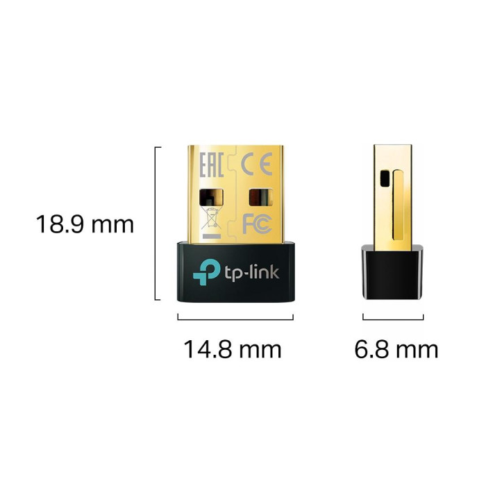 Bluetooth 5.0 Nano USB адаптер, UB5A TP-LINK