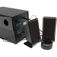 Акустична система MICROLAB M-200 2.1, 40W, mini-jack, чорний