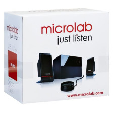 Акустична система MICROLAB M-200 2.1, 40W, mini-jack, чорний