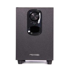 Акустична система MICROLAB M-108 2.1, 11W, mini-jack, чорний