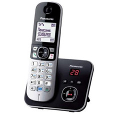 Радіотелефон DECT Panasonic KX-TG6821UAB, чорний