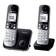 Радіотелефон DECT Panasonic KX-TG6812UAB, чорний