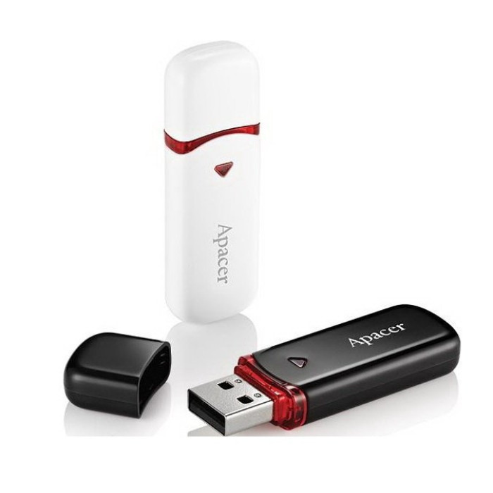 Накопичувач Apacer  64GB USB 2.0 Type-A AH333 Білий