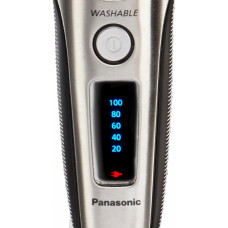 Бритва електр. Panasonic сіткова, 13000 об/хв,  бритв.головок-3, Li-Ion, сух.+волог., тример, сірий