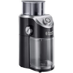 Кавомолка Russell Hobbs жорнова Classic, 140Вт, об'єм зерен-100г, регул.ступеню помолу, пластик, чорний