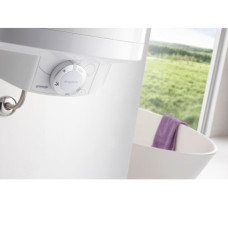 Водонагрівач електр. Gorenje круглий GBFU, 50л, 2кВт, сухий тен, ун. монтаж, мех. кер-ння, C, білий