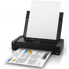 Принтер ink color A4 Epson WorkForce WF-100W mobile 11_14 ppm USB Wi-Fi 4 inks Pigment