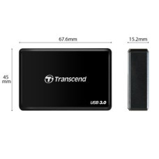 Кардрідер Transcend USB 3.1 Type-A > Cfast 2.0 Чорний