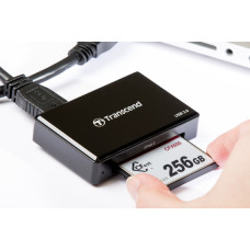 Кардрідер Transcend USB 3.1 Type-A > Cfast 2.0 Чорний