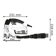Лобзик Bosch Professional GST 160 BCE 800Вт 800-3000об·хв 2.3кг