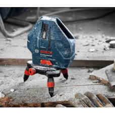 Нiвелiр лазерний Bosch Professional GLL 3-15X, до 15м, ±0.2мм/м, 3 проміня + 1 точка прямовису