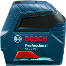 Нівелір лазерний Bosch Professional GLL 2-10 до 10м, ±0.3мм/м, IP 54