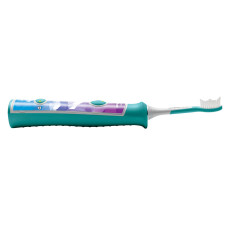 Щітка зубна електр. Philips, Sonicare For Kids, для дітей, 62т. колив/хв, насадок-2, Bluetooth, голубий